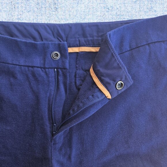 NWT Merona Women's Dark Blue Cotton Casual Pant - 12 - Picture 3 of 10